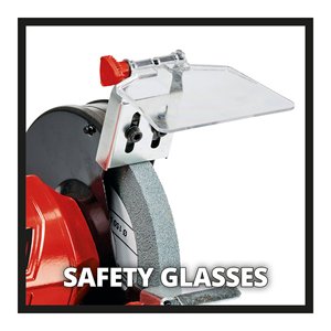 Amoladora de Banco de Doble Disco Einhell de 150W (D.150mm) Modelo Tc Bg 150 4412632 - Product Image 3