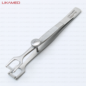 LIKAMED Cottle Columella Forceps 10cm <b>Clamp</b> Spring Handle Stainless Steel Manual ICU Instrument Set - Product Image 6