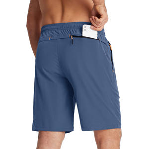 Pantalones cortos informales con cordón para hombre con cintura elástica, perfectos para el verano, los deportes y la comodidad diaria, pantalones cortos de diseño personalizado para hombre - Product Image 3