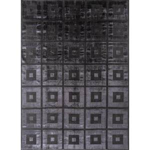 Tapis Azalea noué à la main en laine et soie, motif géométrique abstrait pour la maison, le couloir, la chambre, modèle rectangulaire Pae-6138, nouvelle collection ! - Product Image 1