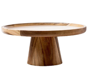 Fábrica al por mayor soporte de pastel de madera personalizado hermoso y natural para bodas y fiestas de cumpleaños soporte de pastel artículo para el hogar - Product Image 2