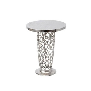 Mesa de centro de hierro forjado, diseño antiguo, acabados antiguos, mesa de centro de té para restaurantes de lujo, mesa de centro, hoteles - Product Image 6