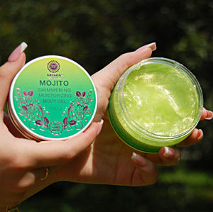 Gel corporel éclatant Mojito Premium 100g, formule naturelle fabriquée en Europe, sans produits chimiques, traitement hydratant illuminateur pour la peau - Product Image 6