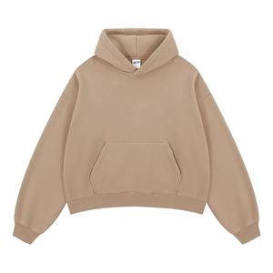 Heavyweight 100% Cotton Fleece Oversized Blank Vintage Acid Wash Sudadera con capucha Logotipo personalizado - Product Image 4