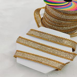 Diseñador Jharkhand hecho a mano diamante encaje borde Boutique trajes bordado decoración para ropa nupcial Sarees - Product Image 4