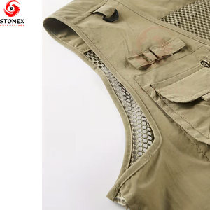 Nouveau gilet de sécurité réfléchissant 2025, design personnalisé, polyester respirant, vêtement d'été unisexe, fermeture éclair, séchage rapide - Product Image 6