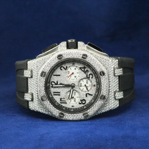 Inspire Luxury Diamond Chronograph Reloj de cuarzo MOISSANITE para Series - Product Image 3