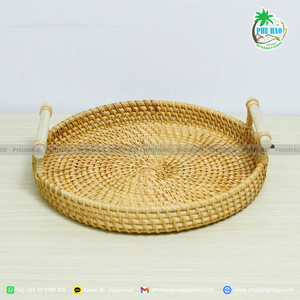 LAS MEJORES VENTAS de bandejas de ratán: La función cumple con el arte en cada detalle de Vietnam con alta calidad - Product Image 2