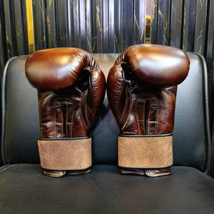 Professional Fight Gear Winning Leather <b>Boxing</b> <b>Gloves</b> Premium Quality % Genuine Leather Laced Outdoor <b>White</b> <b>Boxing</b> Training - Product Image 3