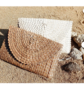 Trendy <b>Straw</b> Clutch - Bali <b>Bag</b> Elegant <b>Straw</b> <b>Bags</b> Customized Ladies Shoulder <b>Straw</b> Hand <b>Bags</b> Wholesale Products - Product Image 2