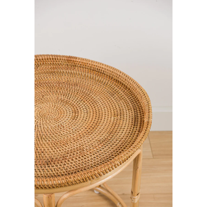 Vente en gros de table basse de salon haut de gamme en rotin fabriqué à la main fabriqué au Vietnam - Product Image 5