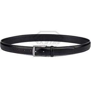 เข็มขัดหนังสำหรับผู้ชายเข็มขัดหนังสีทึบใส่สบายสำหรับผู้ใหญ่เข็มขัดหนังแฟชั่นสไตล์ไม่ซ้ำใคร - Product Image 3