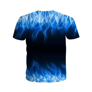 Vendedor de fábrica Diseño Poliéster Camisetas para adultos para sublimación Blanco Cuello redondo Hombres Camiseta de manga corta - Product Image 4