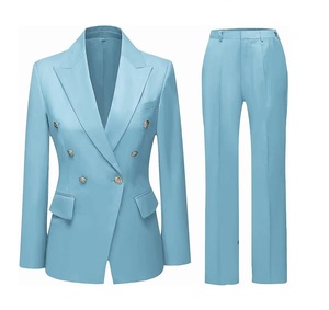 Nouvelle arrivée bonne qualité femmes affaires robe costume formel bureau pantalon manteau Blazers smoking costumes blanc grande taille pantalon manteau 2026 - Product Image 5