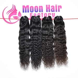 Cheveux indiens 100% naturels importés directement d'Inde, style vague lâche, paquet de cheveux bouclés, abordable, Temple Remy non traité - Product Image 6