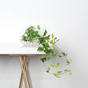 VBW6106 - Slant Bubble Bowl <b>Vase</b> - 5.5 - Product Image 4