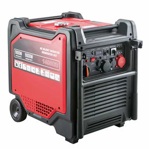 NUEVO Generador Inverter Silencioso de 9kw con Asas y Ruedas, Motor de 174cc, 50/60Hz, Arranque Eléctrico de 12V CC - Product Image 2