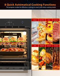 Horno Eléctrico Empotrable de Pared de 2-4 Pulgadas, 3000W, 240V, 2.5 Cu.Ft, 8 Modos - Product Image 3