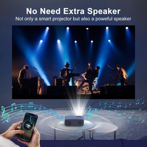 Proiettore Mini GKLPO 1080P Portatile per Esterni con Zoom 50% Compatibile con TV Stick e Video per Home Theater - Product Image 2