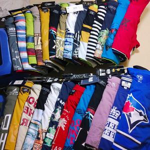 Lote de Stock de Saldo de Marca de Camisetas de Moda Y2K para Hombre de Algodón Original con Diseños Bordados y Estampados - Product Image 5