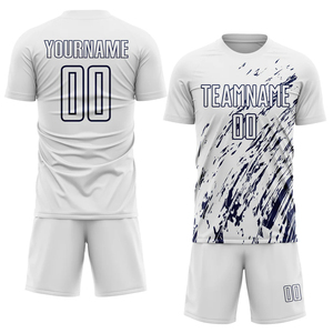 2025 muestra gratis al por mayor conjuntos de uniformes de fútbol uniforme de fútbol impresión sublimación completa personalizada conjunto de camisetas de fútbol transpirable - Product Image 5