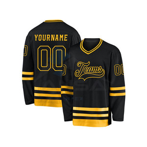 Maillot de hockey sur glace sur mesure pour hommes, uniforme de sport sublimé en gros avec logo personnalisé et design d'équipe - Product Image 5