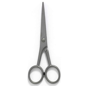 Tijeras de peluquero de alta calidad personalizadas con logotipo Hoja fina de acero inoxidable y mango de cerámica para uso en belleza Material fresco - Product Image 3