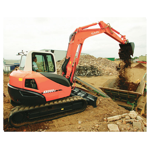 รถขุดดินขนาดเล็ก Kubota เครื่องขุดดินระบบไฮดรอลิก Kx163ใช้ในการก่อสร้าง Kubota KX040-4รถขุดขนาดเล็ก - Product Image 5