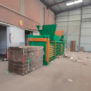 Compactadora Hidráulica Horizontal Semiautomática para Papel, Cartón, Plástico y Otros Residuos Industriales - Product Image 4