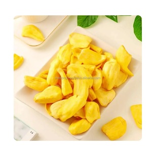 Collation saine naturelle Délicieux fruits tropicaux sucrés-Jacquier séché croustillant en tranches en vrac couleur jaune croustillant préservé - Product Image 3