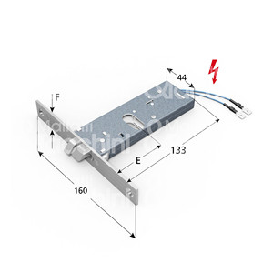 ล็อคไฟฟ้าสำหรับวงดนตรี12V 15W A.C. สลักเตรียมไว้สำหรับปุ่มอุปกรณ์เสริม058โดยไม่ต้องกด059ค้างไว้เท่านั้นโดยเปิดค้างไว้ - Product Image 1