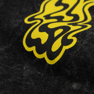 T-shirts pour hommes en coton 100% noir ébène, coupe ample, lavés, style vintage, streetwear décontracté, doux, respirant, pour un usage quotidien urbain - Product Image 6