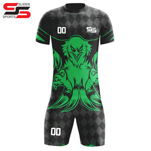 Kits de football personnalisés à impression numérique en gros Kit d'uniforme de football pour garçons Ensemble de maillots de football pour enfants - Product Image 1