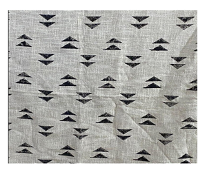 Precio de fábrica directo 100% algodón bloque de mano estampado Mudcloth tejido Manta lisa para sala de estar al aire libre hogar - Product Image 4