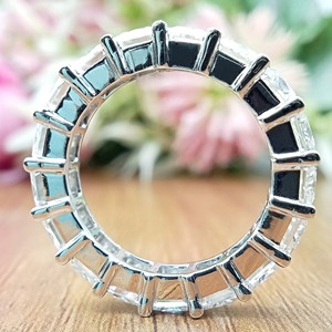 D'vins Jewels แหวน2ct เพชรแบบคลาสสิกที่ปูด S925เพชรได้รับการรับรองจาก GIA หมั้นหมั้นแต่งงานปลูกในห้องทดลองสำหรับเจ้าหญิงตัด - Product Image 2