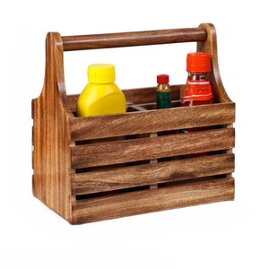 Best Sale Wooden Utensil Caddy Handle Silverware Organizer Home Restaurant Hotel Kitchen Usage Economically Priced Metal Spoon - Product Image 1