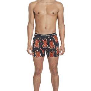 ชุดชั้นในผ้าฝ้ายระบายอากาศได้ดีสำหรับผู้ชายสินค้า2025กางเกงบ็อกเซอร์แบบถักสวมใส่สบายมีโลโก้ที่ยั่งยืน - Product Image 5