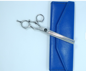 Tijeras de Entresacar de Acero Inoxidable de Alta Calidad para Salón de Belleza, Nueva Llegada, Venta al por Mayor, con Punta de Cuchilla Afilada - Product Image 2