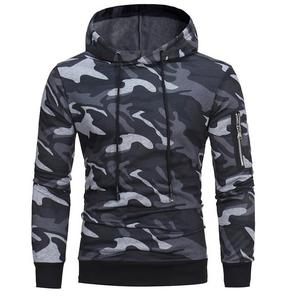 Sudadera con Capucha Personalizada de Alta Calidad para Hombre, 420, 450, 500, 600 Gsm, Estampado de Camuflaje, 100% Algodón Poliéster, Sudadera de Invierno de Alta Calidad para Hombre - Product Image 4