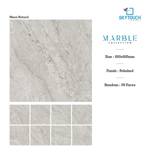 Carreaux de sol en porcelaine émaillée polie 600x600mm, finition haute brillance, pour amélioration des intérieurs de luxe - Product Image 4