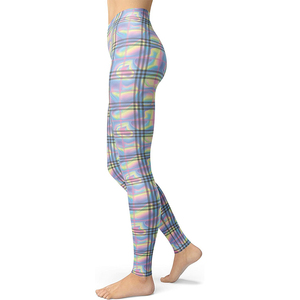 Legging de Sublimation pour femmes, top des tendances, style personnalisé, arrivée douce, sublimation, Leggings de yoga à taille élastique de qualité supérieure - Product Image 5