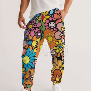 Joggers holgados sublimados al por mayor recién llegados, Joggers holgados sublimados rectos de estilo único - Product Image 5