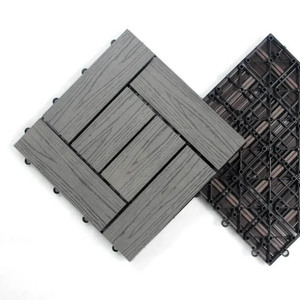 Vietnam Manufacturer Outdoor WPC Interlocking <b>Deck</b> Tiles Factory Price Bulk Supply for Patio Balcony - Product Image 5