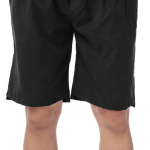 Best Selling Men's Casual Athletic Canvas <b>Shorts</b> Custom Logo Print Solid Color Digital Printing Drawstring Breathable - Product Image 6