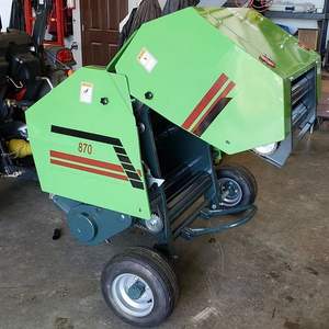 Enfardadora de Heno Redonda Automática al por Mayor 850/870/1070/1090 con Alto Nivel de Seguridad y 3 Años de Garantía Certificado CE - Product Image 1