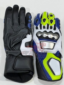 Gants de course de moto haute performance avec protection des articulations Gants de moto combinés de différentes couleurs rembourrés antidérapants - Product Image 6