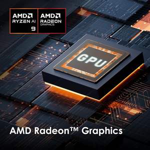 Ordinateur portable de jeu 2-en-1 Summitt A16 AI + 16 pouces QHD Plus fin et léger avec Ryzenn AI 9 32 Go RAM 1 To SSD Win 11 - Product Image 4