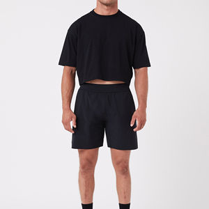 T-shirts courts pour hommes à manches courtes, à séchage rapide, chemises pour hommes, uni, de bonne qualité, couleur unie, vêtements de rue, t-shirts courts - Product Image 3