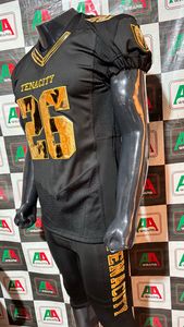 Maillot de football américain brodé de grande taille, respirant et extensible, pantalon de sublimation, Pakistan Made Real photos Factory Good - Product Image 5