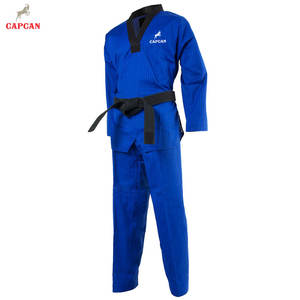 Fabricant professionnel de vêtements d'arts martiaux, uniforme de taekwondo, vêtements de compétition, ensembles de kimono de jiu-jitsu, devant 100% coton - Product Image 1